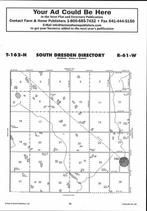 South Dresden Township Directory Map, Cavalier County 2007